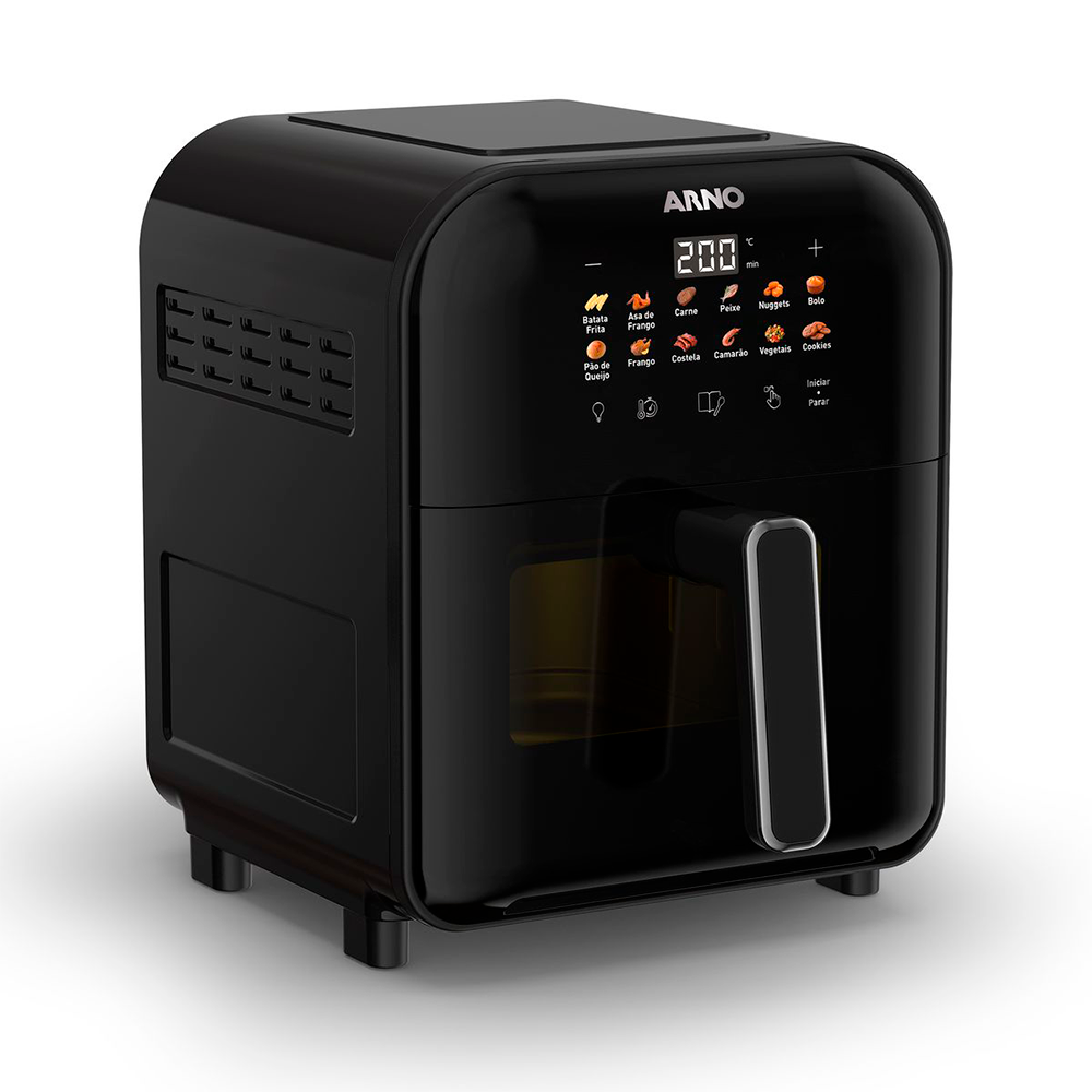 FREIDORA ARNO AIR FRY TURBO 6L NEGRO 220V 1835W- NGO