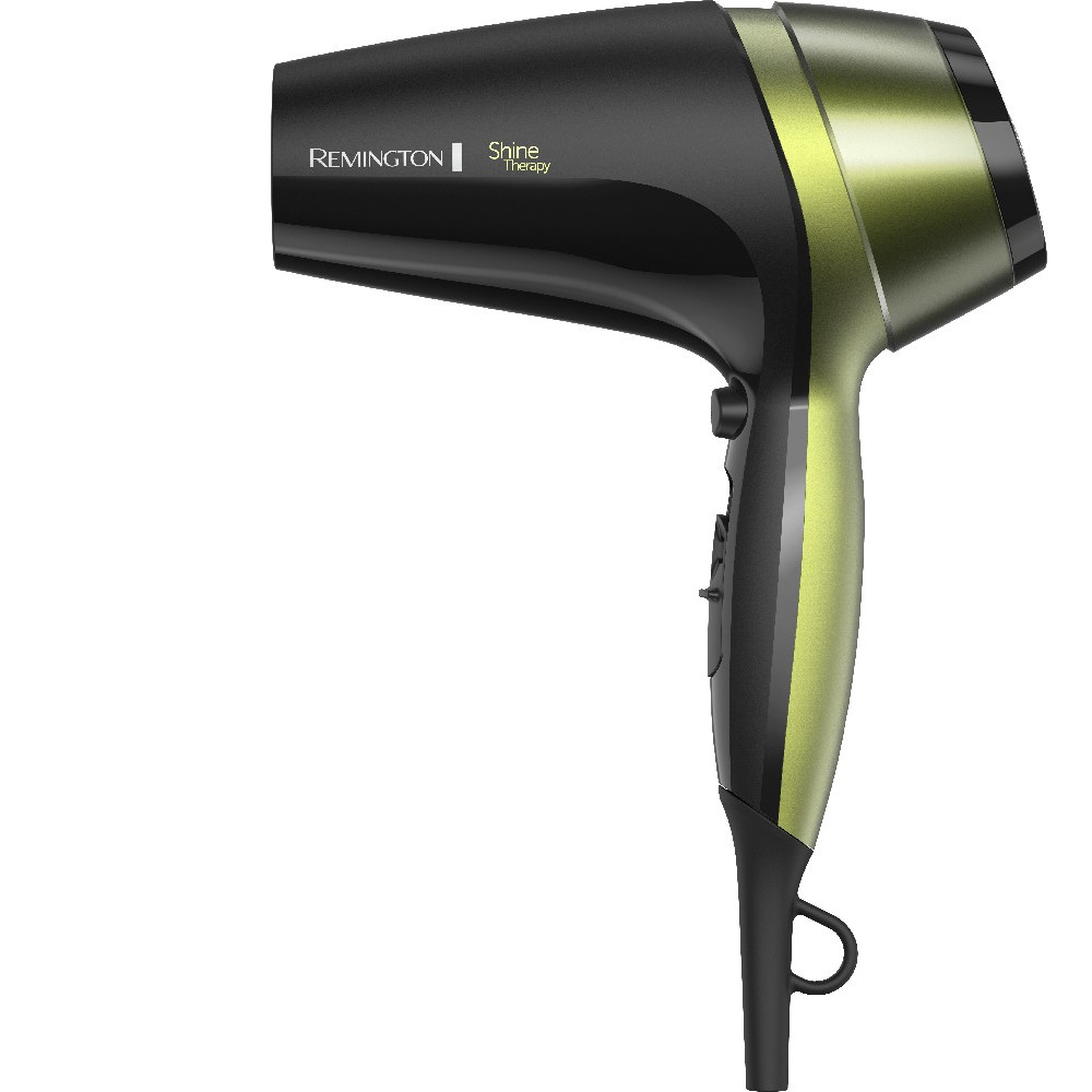 SECADOR DE PELO REMINGTON D13A SHINE THERAPY AVOCADO