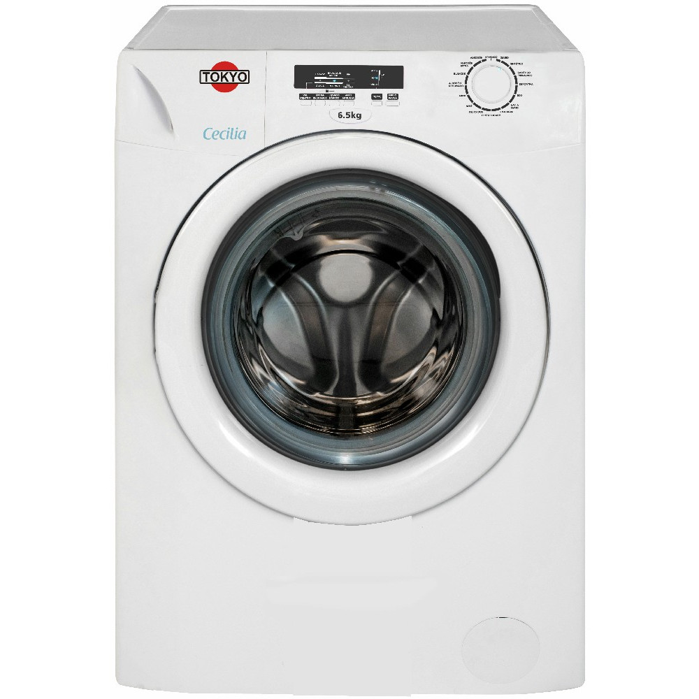 LAVARROPAS TOKYO CECILIA CARE 6.5KG BLANCO C/FRONTAL