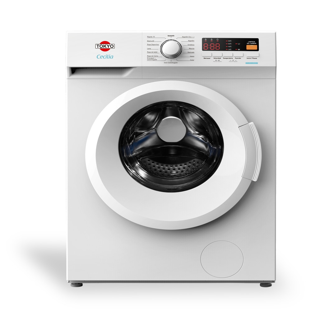 LAVARROPAS TOKYO CECILIA CLEAN MAS 8KG C.FRONTAL 1400RPM