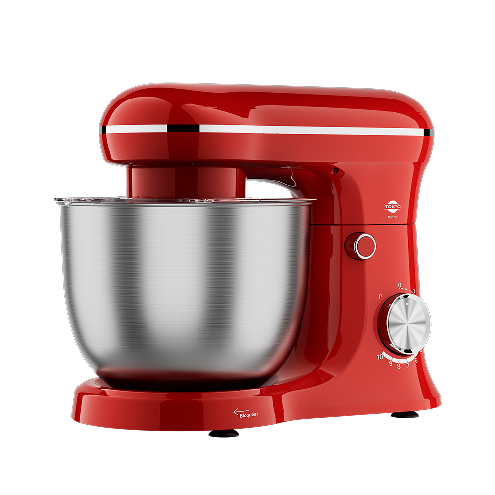 BATIDORA MAXFORCE TOKYO ROJA 10 VEL BOWL INOX 5 LT 1500W