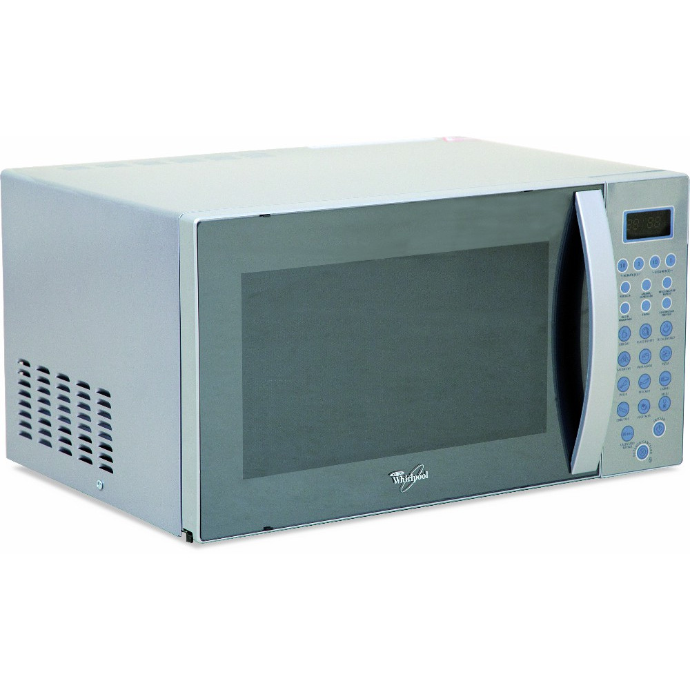 MICROONDAS WHIRLPOOL 38 LTS SILVER C/GRILL WM1114ADWC