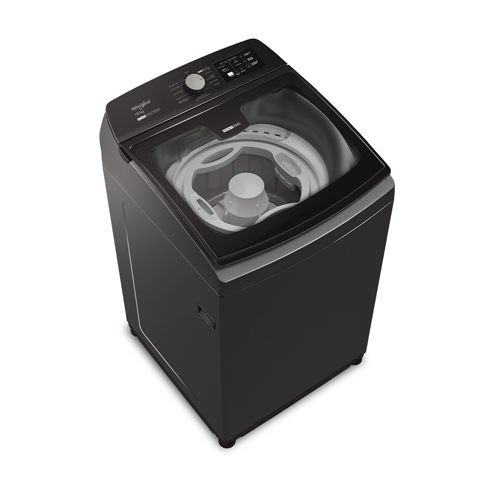 LAVARROPAS WHIRLPOOL 18KG C.SUPERIOR WWH18AT TITANIUM DUAL WASH A PALETA