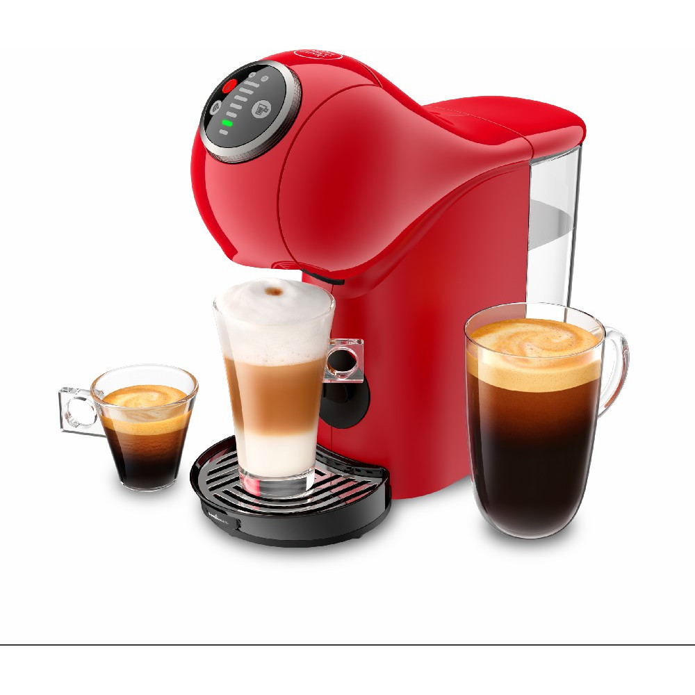 CAFETERA DOLCE GUSTO MOULINEX GENIO S PLUS ROJA + ADAPTADOR