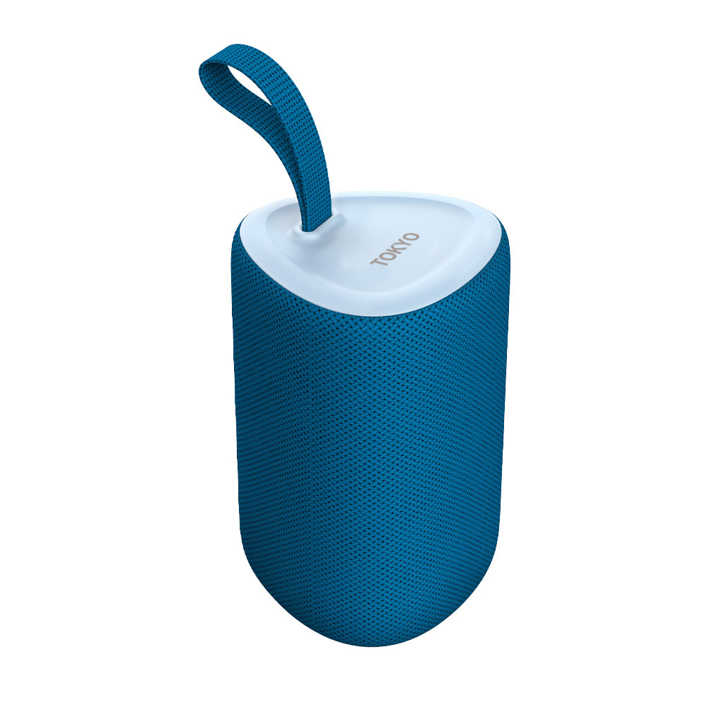 SPEAKER PORTATIL TOKYO SOUL BT 5.0 3,7V 1200 MAH 6W- VOLT.CARGA 5V/1A -IPX6- FUN- NGO