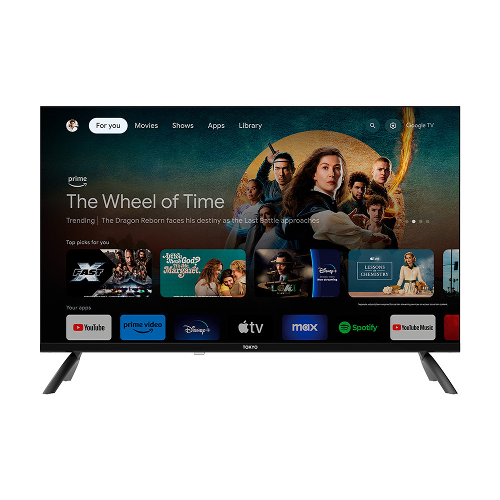 TV TOKYO SMART GOOGLE 32" HD FRAMELESS C/ CHROMECAST