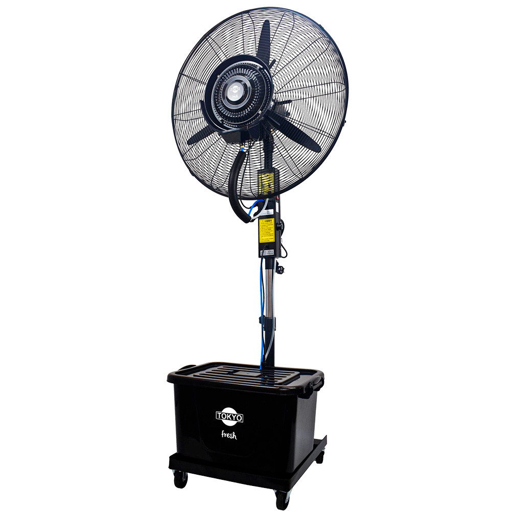 VENTILADOR DE PIE TOKYO FRESH INDUSTRIAL 26" CON HUMIDIFICADOR OPCIONAL