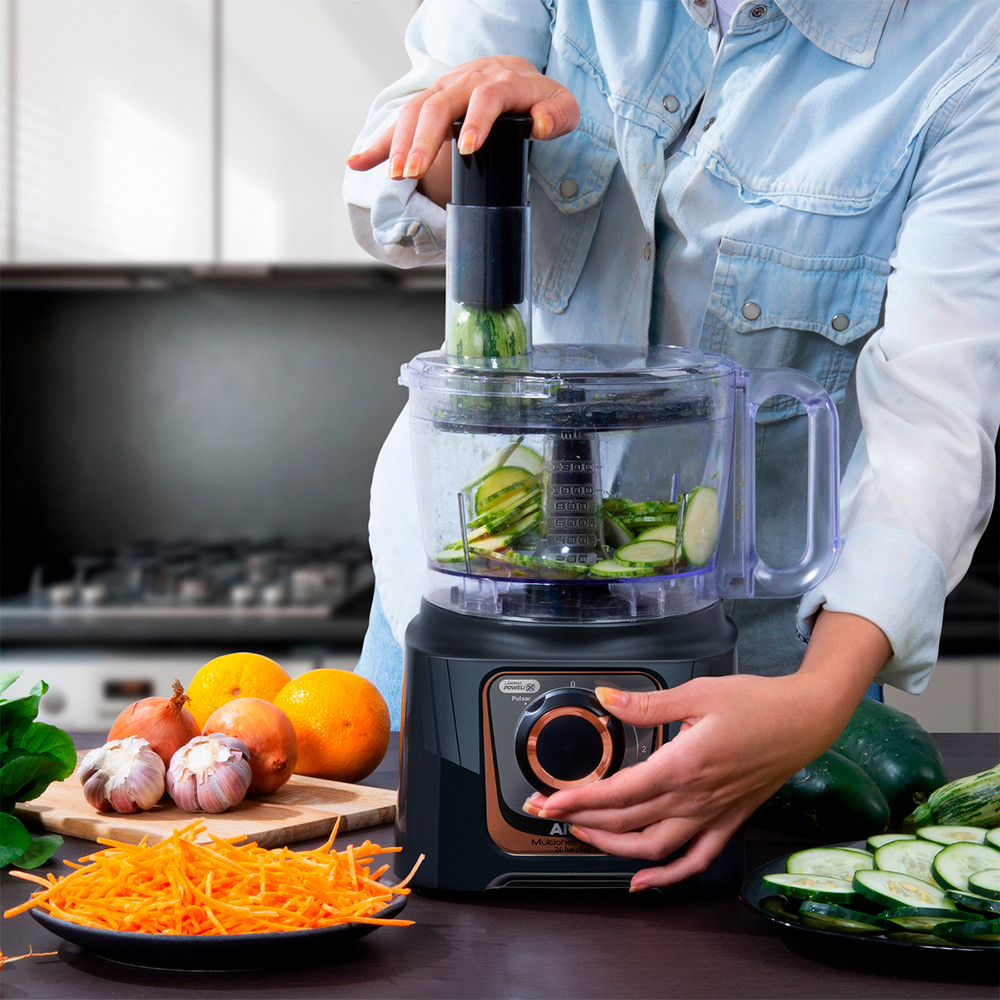 PROCESADOR ARNO MULTICHEF 7 EN 1 MOD DO165HB2 NEGRO 700W