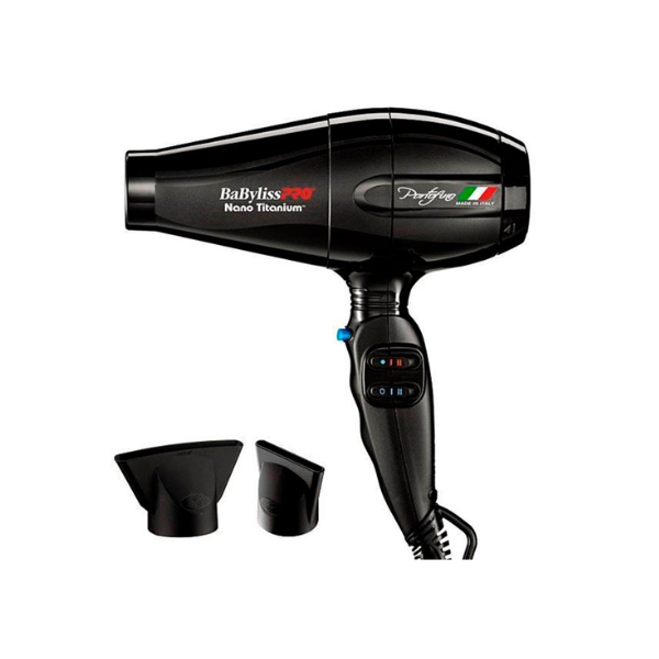 SECADOR BABYLISS PORTOFINO 6600 2000W 6VEL NEGRO 10231