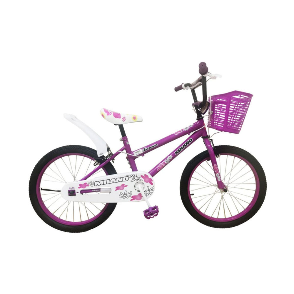 BICICLETA MILANO FIORENZA 20" LILA