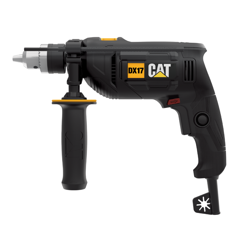 TALADRO CAT DX17.1 13MM 750W C/MALETIN +JUEGO DE MECHAS