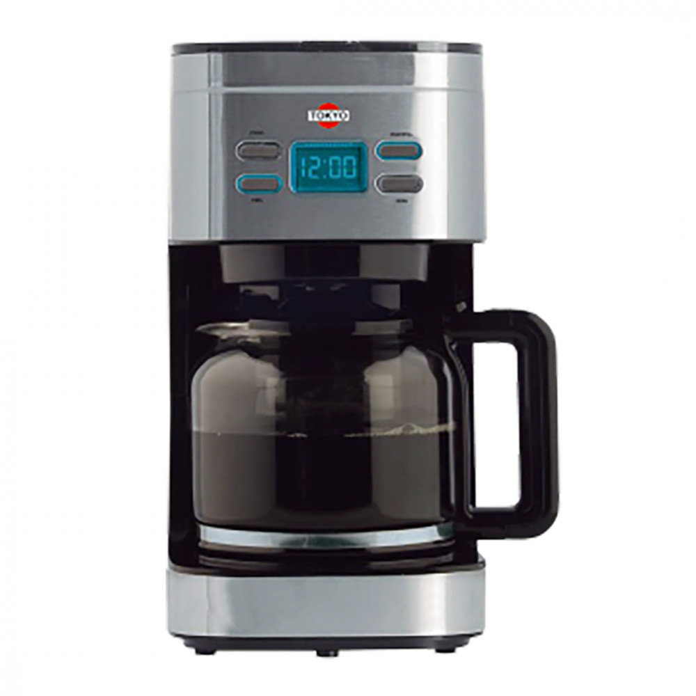 CAFETERA TOKYO MOD CAFE TIME 900W C/FILTRO PERMANENTE LED DIG.