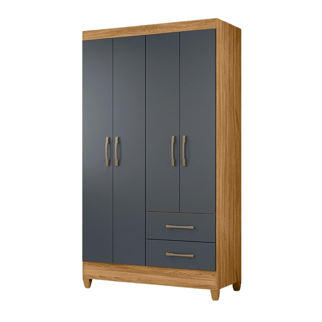 ROPERO CHILE 4P FREIJO FREIJO/GRIS INVERFIN