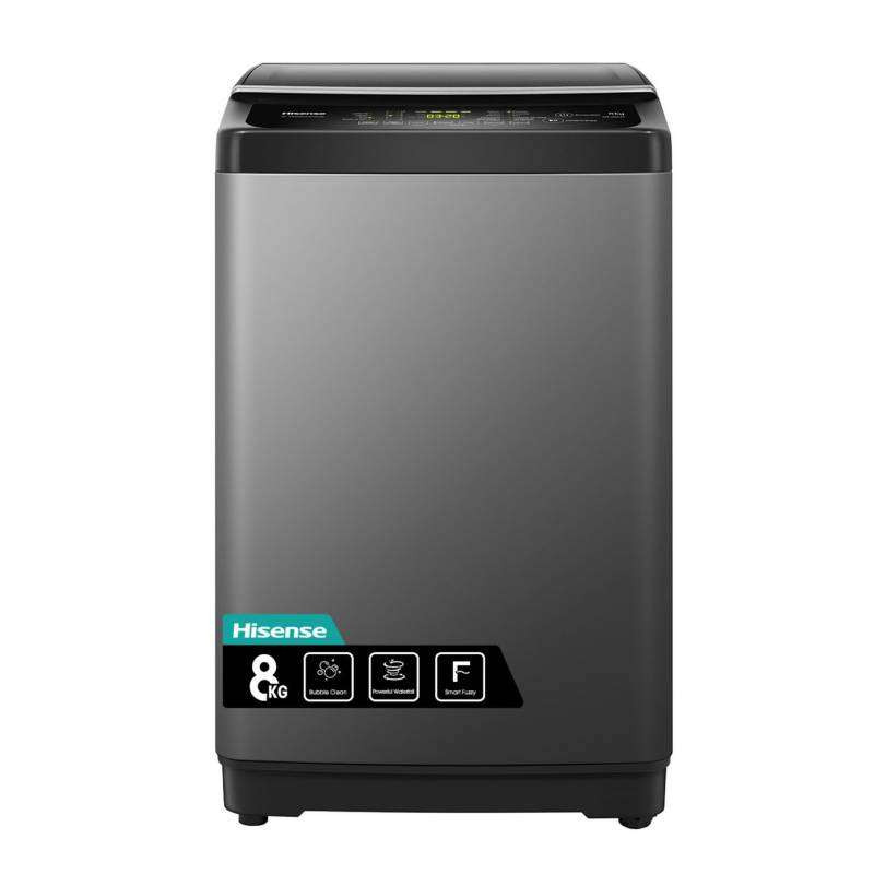 LAVARROPAS HISENSE 8 KILOS CARGA SUPERIOR