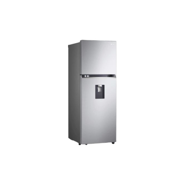 HELADERA LG VT32WPPDC 314L INVERTER FRIO SECO PLATA C/ DISP