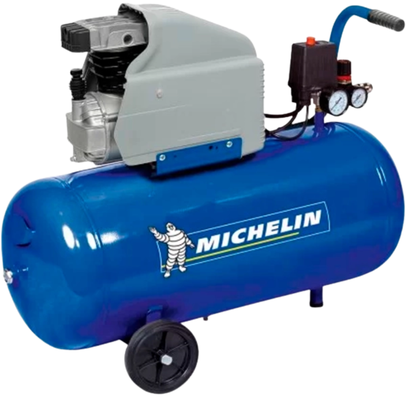COMPRESOR MICHELIN MB 50L MOTOR 2HP 170LTS/MIN MONOFASICO