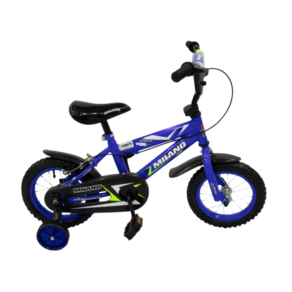 BICICLETA MILANO BAMBINO 12" AZUL EX