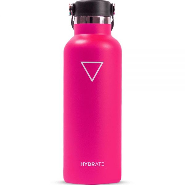 TERMO HYDRATE 620 ML ROSA FLAMENCO C/ PICO