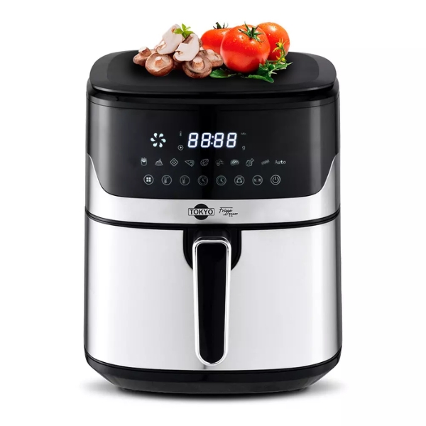 FREIDORA AIR FRYER TOKYO 2 EN 1 FRIGGE EXACT 6,5L C/BALANZA SUPERIOR 1600W