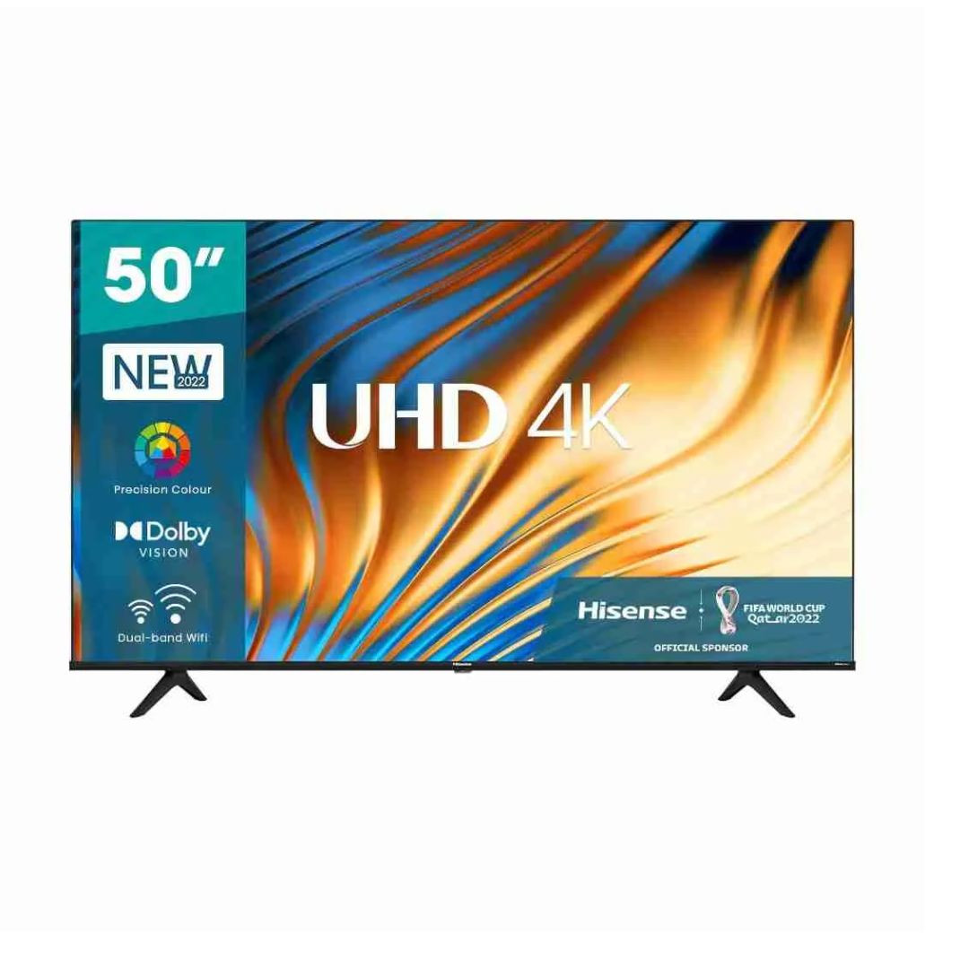 TV HISENSE 50" UHD SMART A6H BLUETOOTH/WIFI BAND.ANCH