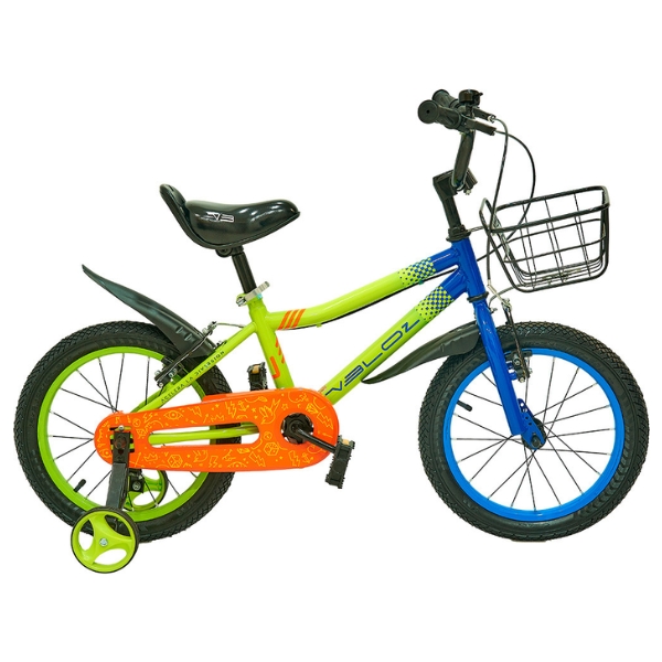 BICICLETA VELOZ 16" SPEEDY VERDE/AZUL CICBV16M-102-AR