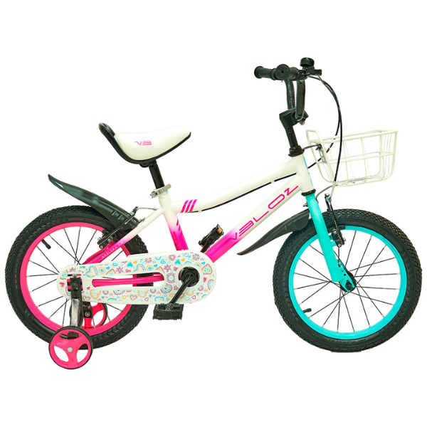 BICICLETA VELOZ 16" STARLET TURQUESA/ROSA CICBV16F-102-AR