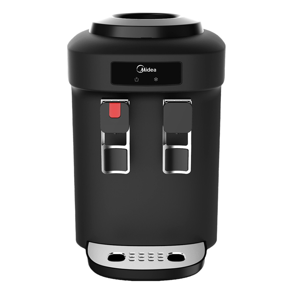 BEBEDERO MIDEA DE MESA P/ BOTELLON NEGRO YDD1654T AGUA F/C